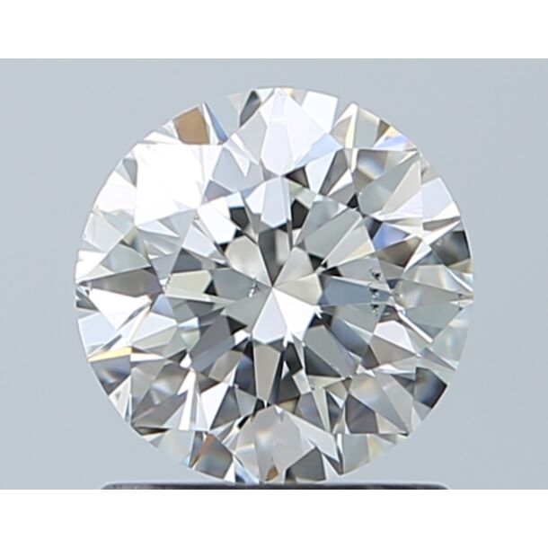 1 Carat Diamant Naturel de taille Brillant, Couleur H, Pureté SI1