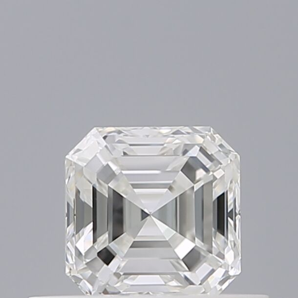 0.5 Karaat Natuurlijke Diamant met een Asscher vorm, Kleur F, Zuiverheid VS1