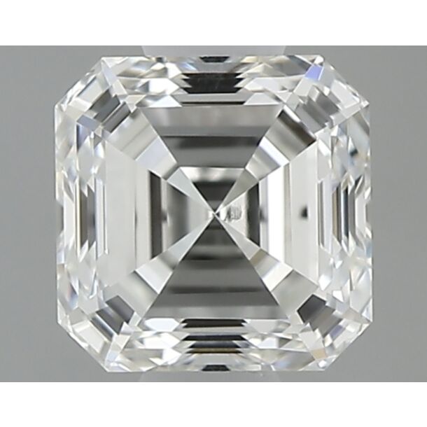 0.7 Karaat Natuurlijke Diamant met een Asscher vorm, Kleur G, Zuiverheid SI1