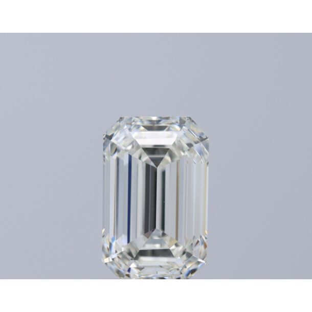 1.5 Carat Diamant Naturel de taille émeraude, Couleur H, Pureté VVS1