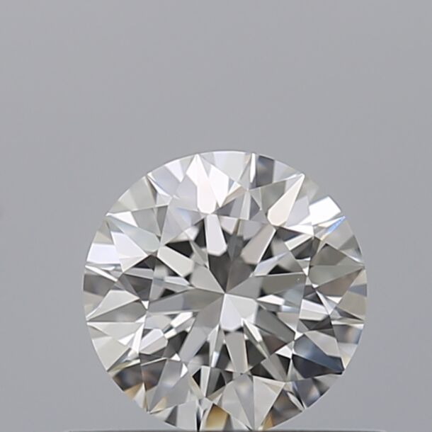 0.51 Carat Diamant Naturel de taille Brillant, Couleur E, Pureté IF
