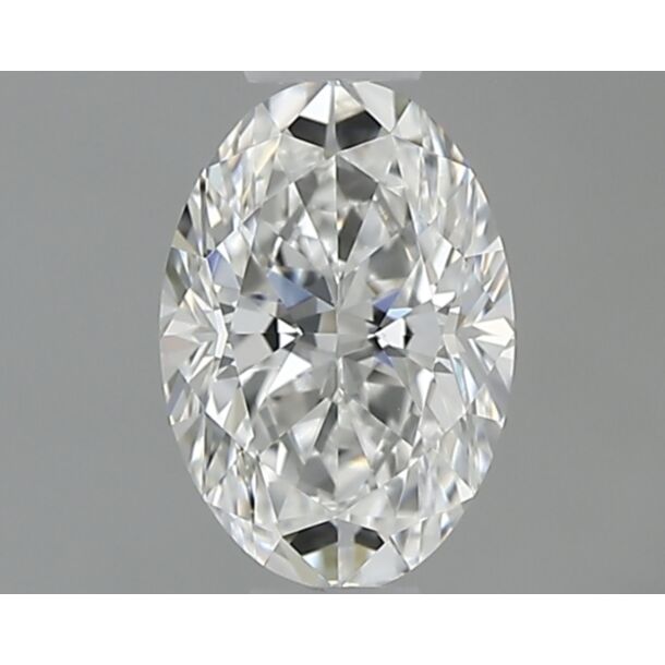 0.5 Carat Natural Diamond, Oval Cut, Color F, Clarity VVS2 0.5 Carat Natural Diamond, Oval Cut, Color F, Clarity VVS2