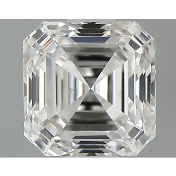 0.6 Karaat Natuurlijke Diamant met een Asscher vorm, Kleur H, Zuiverheid VS2