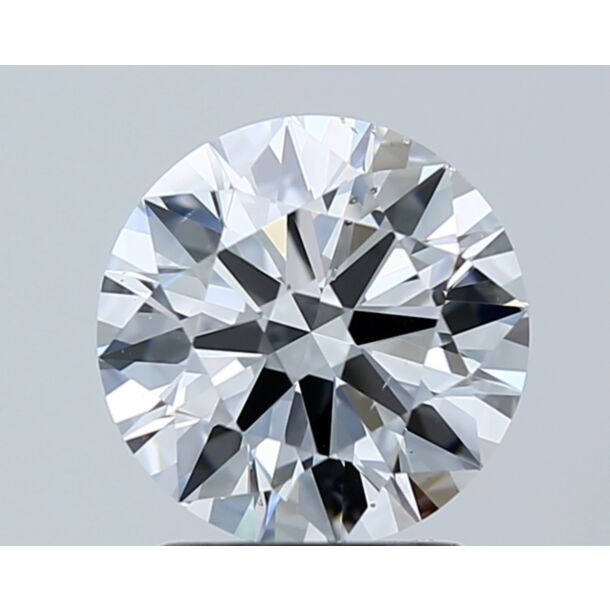 1.73 Carat Diamant Naturel de taille Brillant, Couleur D, Pureté SI1