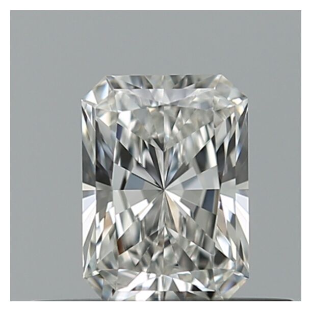 0.41 Karaat Natuurlijke Diamant met een Radiant vorm, Kleur F, Zuiverheid IF