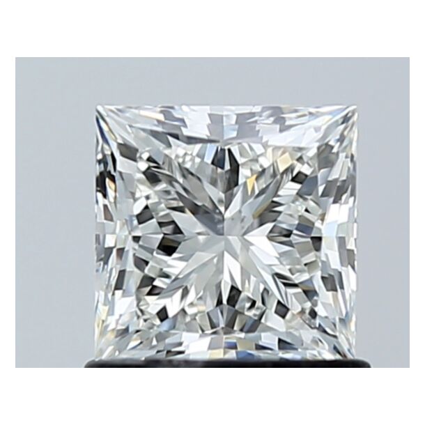 1.02 Karat Natürlicher Diamant Im Prinzessschliff, Farbe I, Reinheit SI1