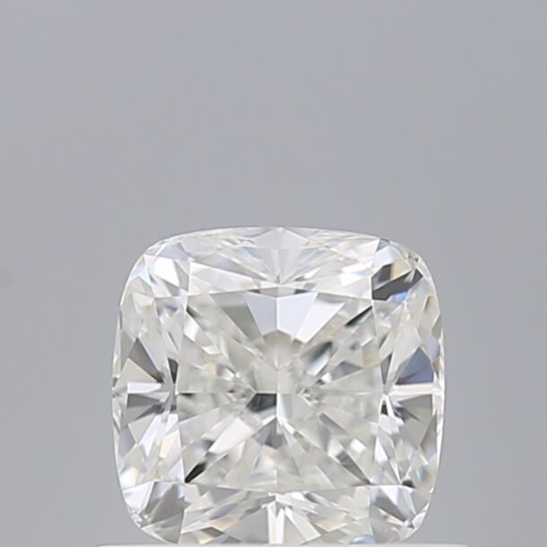 0.63 Karaat Natuurlijke Diamant met een Cushion vorm, Kleur F, Zuiverheid VS2