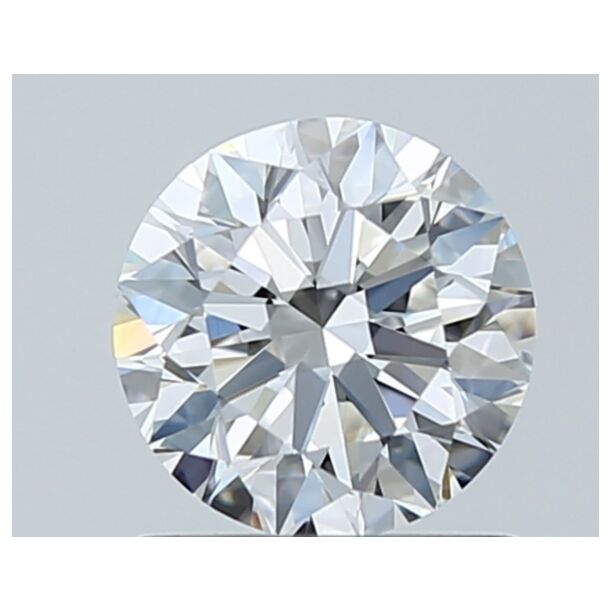0.86 Carat Diamant Naturel de taille Brillant, Couleur F, Pureté VVS1