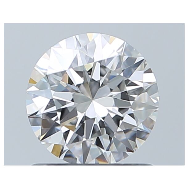 0.86 Carat Diamant Naturel de taille Brillant, Couleur F, Pureté VVS1