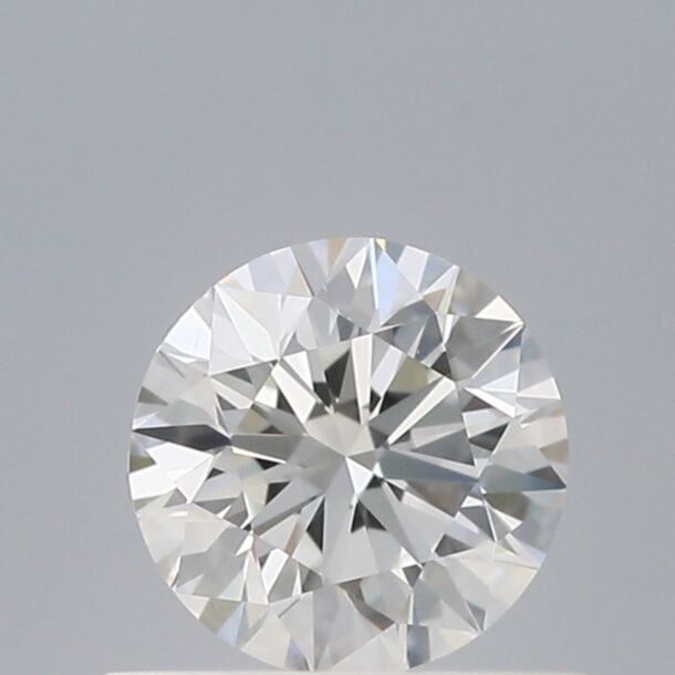 0.44 Carat Natural Diamond, Round Cut, Color G, Clarity VVS1