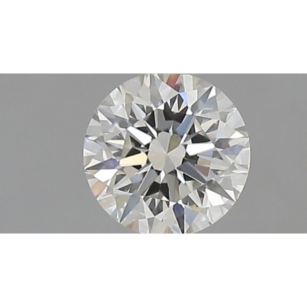 0.54 Carat Natural Diamond, Round Cut, Color H, Clarity VVS1 0.54 Carat Natural Diamond, Round Cut, Color H, Clarity VVS1