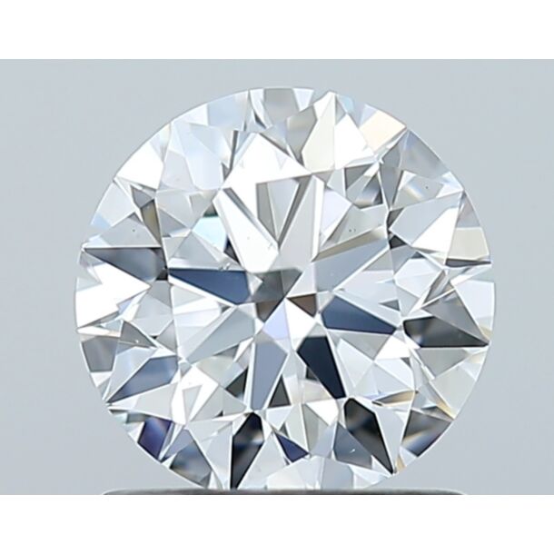 1.04 Carat Diamant Naturel de taille Brillant, Couleur F, Pureté VS2