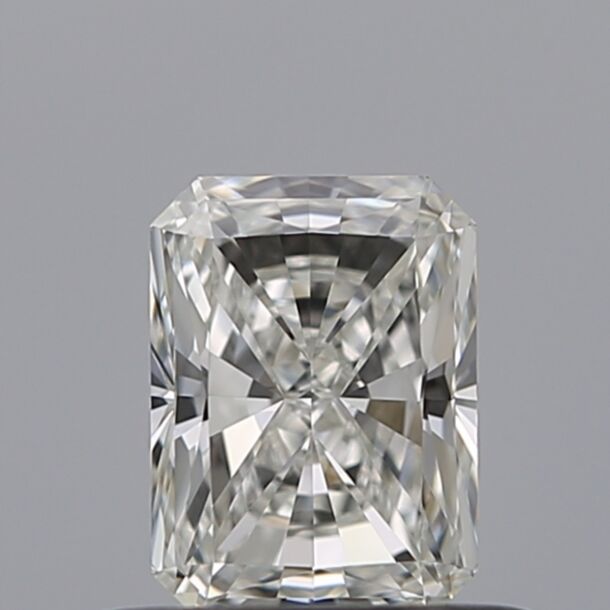 0.51 Carat Natural Diamond, Radiant Cut, Color F, Clarity VVS1 0.51 Carat Natural Diamond, Radiant Cut, Color F, Clarity VVS1