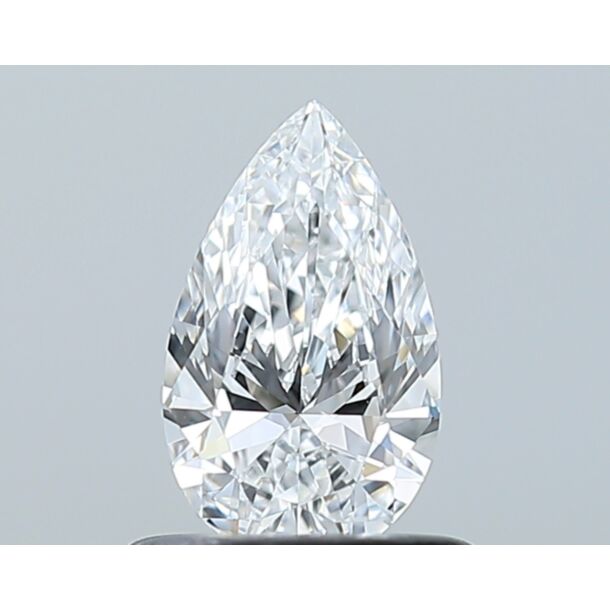 0.53 Karat Natürlicher Diamant Im Tropfenschliff, Farbe D, Reinheit VVS1