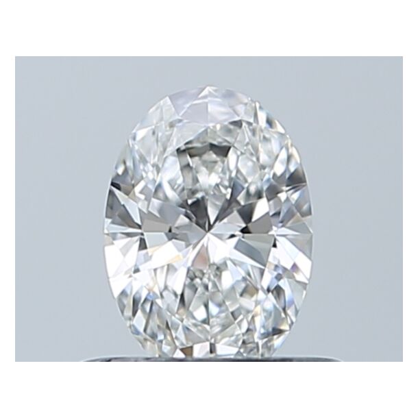 0.42 Karaat Natuurlijke Diamant met een Ovaal vorm, Kleur E, Zuiverheid VVS1