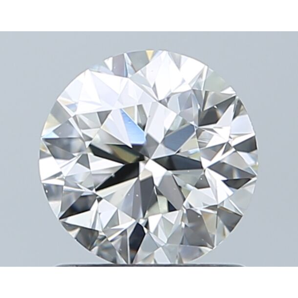 1 Carat Natural Diamond, Round Cut, Color I, Clarity SI1