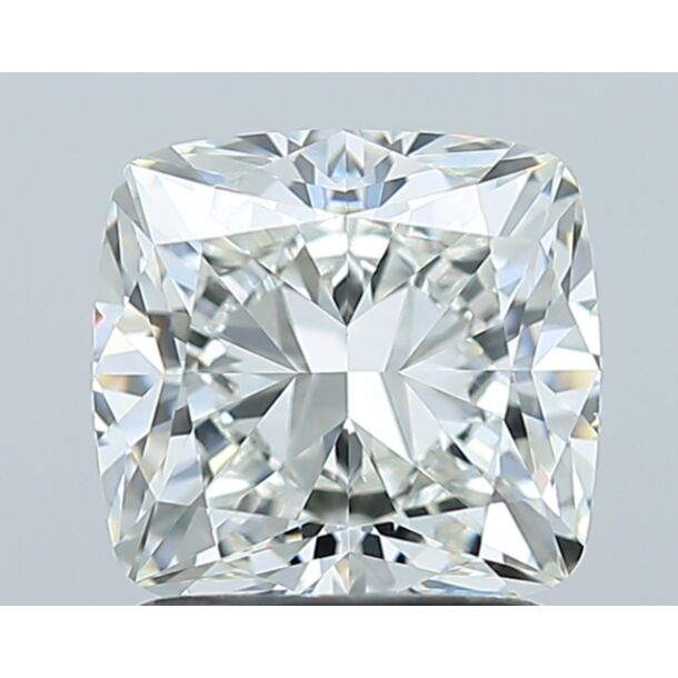 1.71 Carat Natural Diamond, Cushion Cut, Color I, Clarity VS2