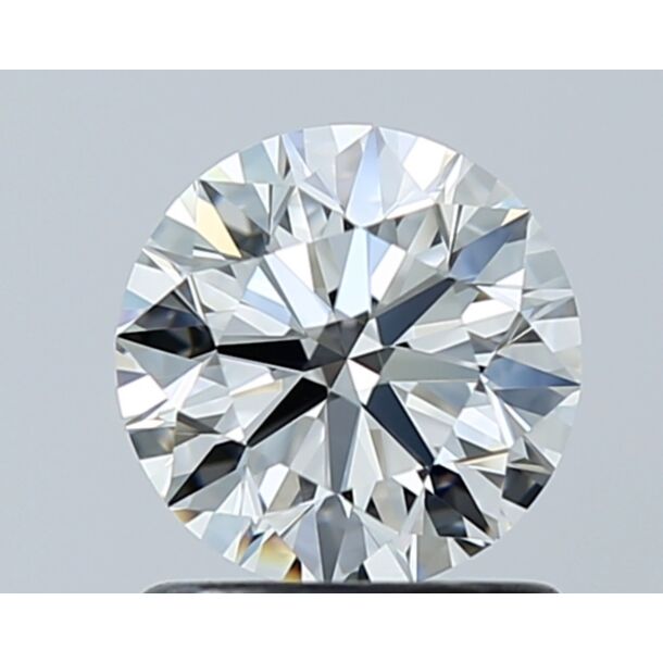 1.03 Carat Natural Diamond, Round Cut, Color I, Clarity IF