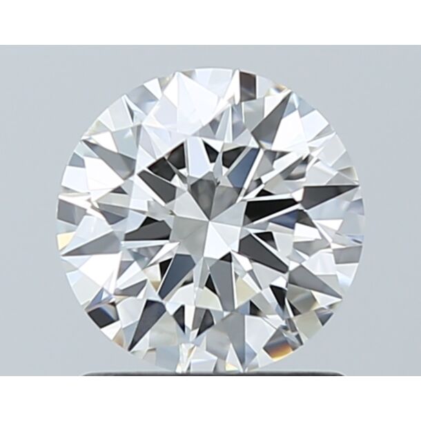 1.01 Carat Natural Diamond, Round Cut, Color H, Clarity VVS2