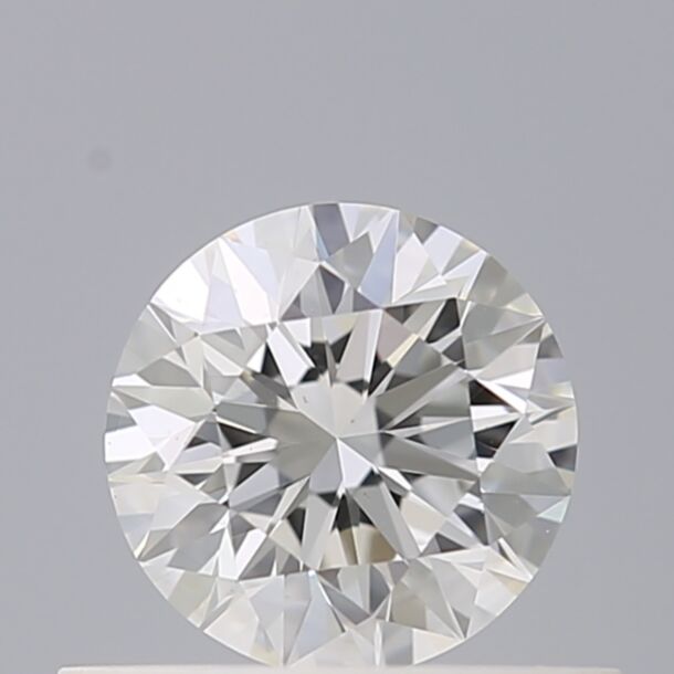 0.5 Karat Natürlicher Diamant Im Brillantschliff, Farbe F, Reinheit VS1