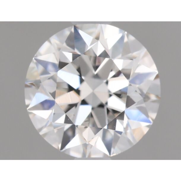 0.9 Carat Natural Diamond, Round Cut, Color F, Clarity VS2