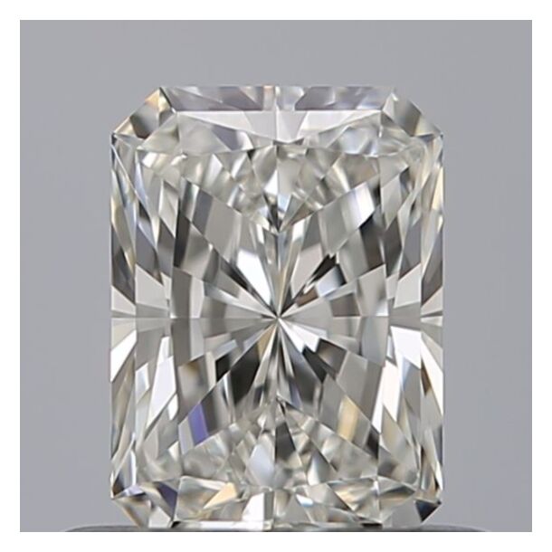 0.57 Karat Natürlicher Diamant Im Radiantschliff, Farbe H, Reinheit IF 0.57 Karat Natürlicher Diamant Im Radiantschliff, Farbe H, Reinheit IF
