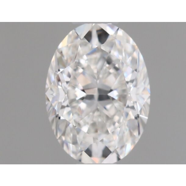 0.4 Carat Diamant Naturel de taille Oval, Couleur F, Pureté VVS1