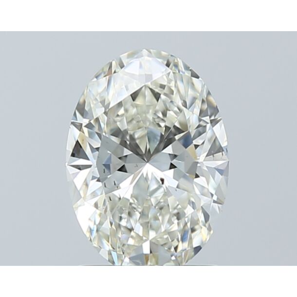 1.51 Carat Natural Diamond, Oval Cut, Color I, Clarity SI1