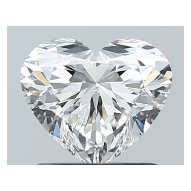 1.01 Karat Natürlicher Diamant Im Herzschliff, Farbe G, Reinheit VS1