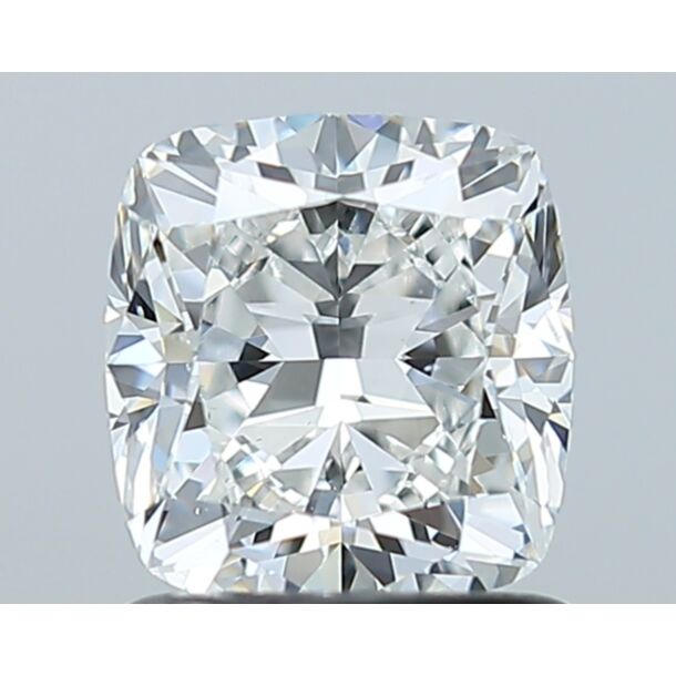 1.2 Carat Natural Diamond, Cushion Cut, Color G, Clarity SI1