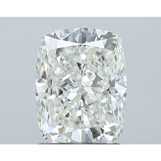 1.5 Carat Natural Diamond, Cushion Cut, Color I, Clarity VS2
