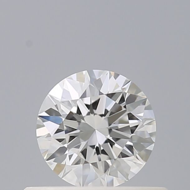 0.36 Carat Natural Diamond, Round Cut, Color E, Clarity VVS1
