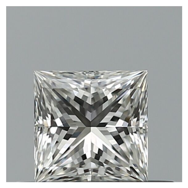 0.44 Karaat Natuurlijke Diamant met een Prinses vorm, Kleur F, Zuiverheid IF