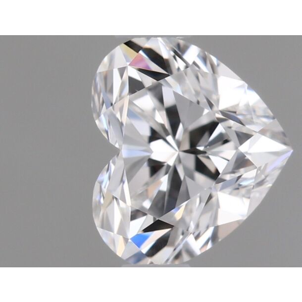 0.5 Carat Natural Diamond, Heart Cut, Color E, Clarity VS1