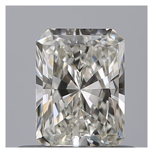 0.5 Karaat Natuurlijke Diamant met een Radiant vorm, Kleur G, Zuiverheid VVS2