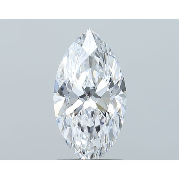 1.31 Carat Natural Diamond, Marquise Cut, Color D, Clarity VVS2