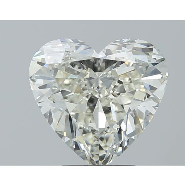 3.01 Carat Natural Diamond, Heart Cut, Color I, Clarity VS2