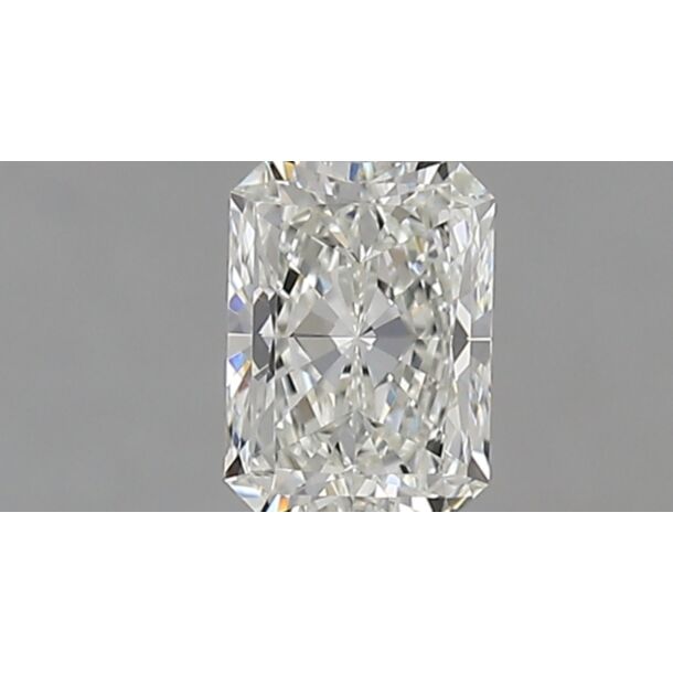 0.5 Carat Diamant Naturel de taille Radiant, Couleur I, Pureté VVS1