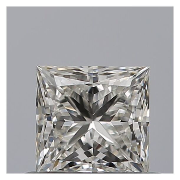 0.51 Carat Diamant Naturel de taille Princesse, Couleur F, Pureté VVS1