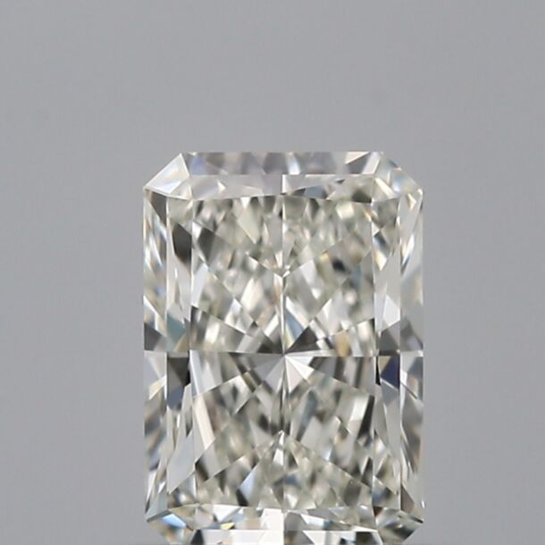 0.51 Carat Natural Diamond, Radiant Cut, Color I, Clarity VVS1