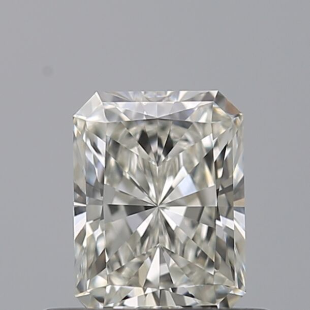 0.5 Carat Diamant Naturel de taille Radiant, Couleur I, Pureté VVS1