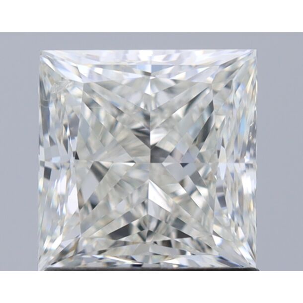 1.5 Karaat Natuurlijke Diamant met een Prinses vorm, Kleur H, Zuiverheid SI1