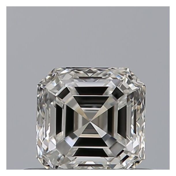 0.45 Karaat Natuurlijke Diamant met een Asscher vorm, Kleur F, Zuiverheid VVS1