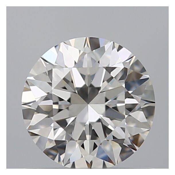 0.6 Carat Diamant Naturel de taille Brillant, Couleur G, Pureté VVS1
