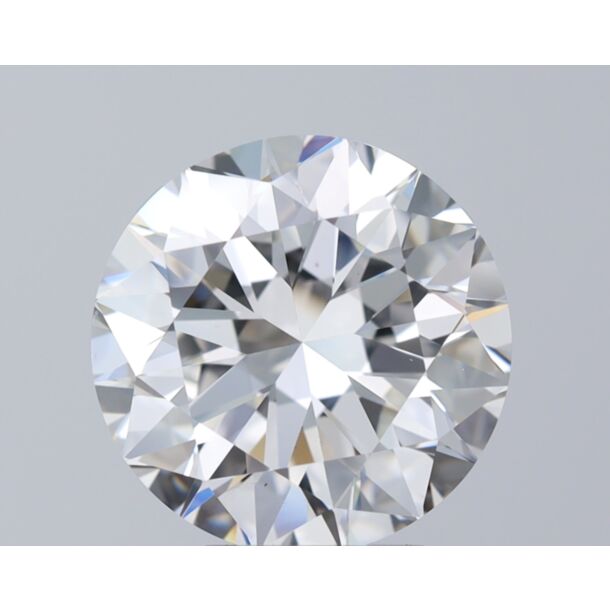 5.01 Karaat Natuurlijke Diamant met een Briljant vorm, Kleur F, Zuiverheid VS1