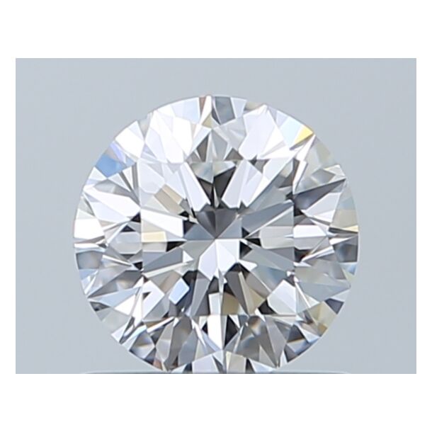 0.7 Carat Diamant Naturel de taille Brillant, Couleur D, Pureté IF