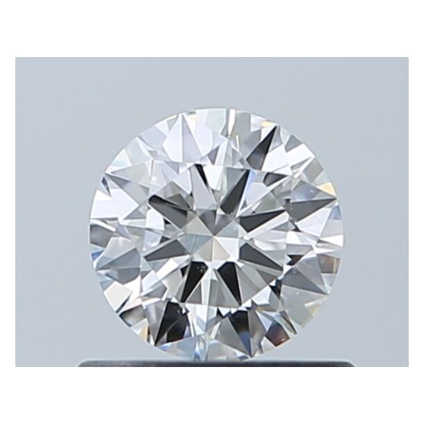 0.5 Carat Natural Diamond, Round Cut, Color G, Clarity SI1