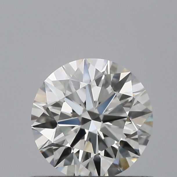 0.51 Carat Diamant Naturel de taille Brillant, Couleur G, Pureté IF