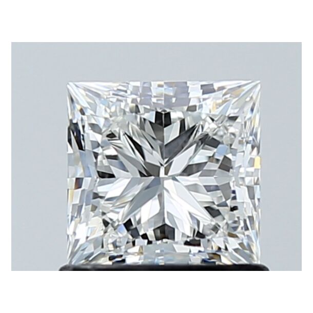 1 Karat Natürlicher Diamant Im Prinzessschliff, Farbe G, Reinheit VVS1 1 Karat Natürlicher Diamant Im Prinzessschliff, Farbe G, Reinheit VVS1