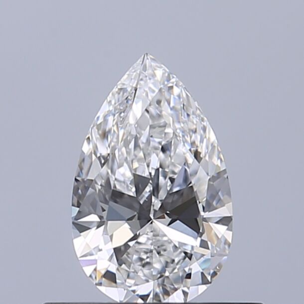 0.4 Karat Natürlicher Diamant Im Tropfenschliff, Farbe D, Reinheit VS1